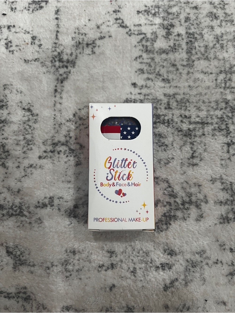 America glitter body stick